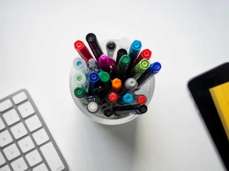 Fineliner-Set, 6 Stück